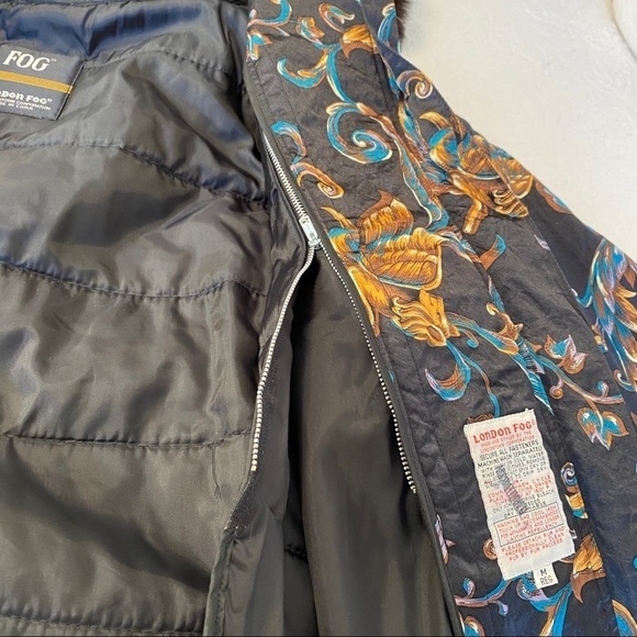 London Fog Thinsulate Fur Trim Hooded Jacket - M - Picture 6 of 16